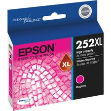 Epson DURABrite Ultra 252XL Original High Yield Inkjet Ink Cartridge - Magenta - 1 Each Inkjet - High Yield - 1 Each