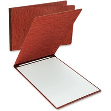 Oxford Tabloid, Letter Recycled Report Cover 11" x 17" , 8 1/2" x 11" - 2 x Prong Fastener(s) - 3" for Folder - Red - Sturdy, Reinforced Hinge, Heavyweight, Rigid, Durable, Title Panel, Embossed, Labeling Area - 65% Fiber Recycled - 1 Each