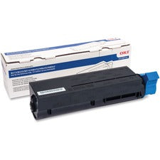 Oki Original LED Toner Cartridge - Black - 1 Each 3000 Pages
