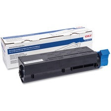 Oki Original High Yield LED Toner Cartridge - Black - 1 Each 7000 Pages