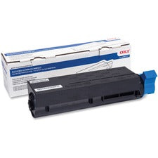 Oki Original LED Toner Cartridge - Black - 1 Each 12000 Pages