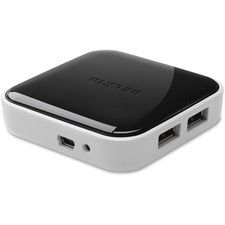 Belkin 4-Port Powered Desktop Hub USB - Notebook, Desktop, Hard Drive, Smartphone - External - 4 USB Port(s) - 4 USB 2.0 Port(s) - PC, Mac