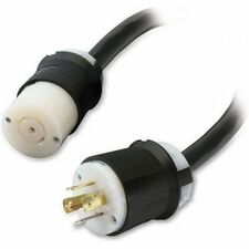 APC by Schneider Electric Extender 5-Wire #10 AWG 3 PH Power Cord Black - 1