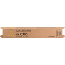 Ricoh Original Laser Toner Cartridge - Yellow - 1 Each 4000 Pages