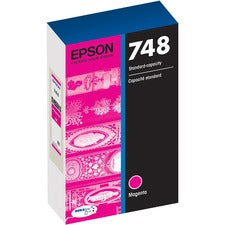 Epson DURABrite Pro 748 Original Standard Yield Inkjet Ink Cartridge - Magenta - 1 Each 1500 Pages