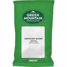 Green Mountain Coffee Roasters&reg; Ground Nantucket Blend Coffee Regular - 2.2 oz Per Packet - 50 Packet - Ground - 50 / Carton