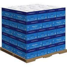 Hammermill Copy Plus Paper - White 92 Brightness - Letter - 8 1/2" x 11" - 20 lb Basis Weight - Acid-free, Quick Drying - White - 500 Sheets per Ream - 500 Sheets/Ream - 400 / Pallet