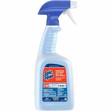 Spic and Span Disinfecting All Purpose Spray For Multipurpose - 32 fl oz (1 quart) - Fresh Scent - Recommended For: Grease Remover, Bacteria Remover, Virus Remover - Heavy Duty, Disinfectant, Anti-bacterial - Light Blue - 1 Bottle