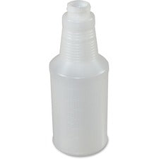 Genuine Joe Plastic Bottle with Graduations Suitable For Cleaning - Graduated - Translucent - 24 / Carton