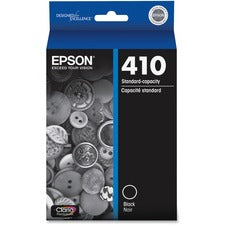 Epson Claria 410 Original Inkjet Ink Cartridge - Black - 1 Each 250 Pages
