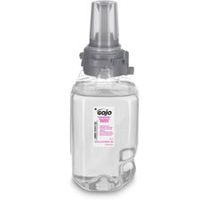 Gojo&reg; ADX-7 Dispenser Antibacterial Hand Soap Refill Plum Scent - 23.67 fl oz - Pump Bottle Dispenser - Bacteria Remover, Kill Germs - Hand, Skin - Moisturizing - Antibacterial - Clear - Rich Lather, Bio-based - 4 / Carton