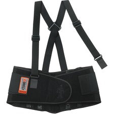 Ergodyne ProFlex High-performance Back Support 42" to 46" Waist Size - Strap Mount - Black - 1 Each