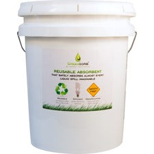GreenSorb Sorbent Green Reusable Absorbent 1 Each