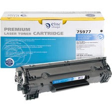 Elite Image Remanufactured Laser Toner Cartridge 83A - Black - 1 Each 1500 Pages