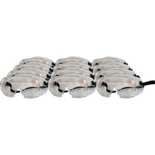 ProGuard Classic 808 Series Safety Goggles Universal - Ultraviolet, Splash, Impact, Chemical Protection - Polyvinyl Chloride (PVC) - Clear - Anti-fog, High Visibility, Adjustable, Elastic Headband, Lightweight, Comfortable - 12 / Box