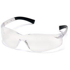 ProGuard Classic 820 Series Safety Eyewear Clear - Non-Slip Temple, Frameless, Wraparound Lens, High Visibility, Comfortable, Rubber Tipped Temples - 1 Each