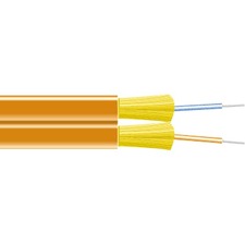 Black Box Fiber Optic Network Cable 500 ft Fiber Optic Network Cable for Network Device - First End: Bare Wire - Second End: Bare Wire - OFNP - 62.5/125 &micro;m - Orange - 1 Each - TAA Compliant