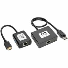 Tripp Lite series B150-1A1-HDMI Video Console/Extender 1 Input Device - 1 Output Device - 150 ft Range - 2 x Network (RJ-45) - 2 x USB - 1 x HDMI Out - DisplayPort - Full HD - 1920 x 1080 - Twisted Pair - Category 6a - TAA Compliant