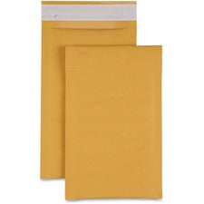 Sparco Size 0 Bubble Cushioned Mailers Bubble - #0 - 6" Width x 10" Length - Self-sealing - Kraft - Kraft - 200 / Carton