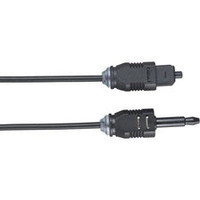 Black Box EFJ00 Series Toslink Patch Cable 3.28 ft Fiber Optic Audio Cable for Audio Device, MiniDisc Player, DVD Player, Audio Amplifier, Digital Audio Tape Player - First End: 1 x Toslink Digital Audio - Male - Second End: 1 x Toslink Digital Audio - Ma