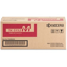 Kyocera TK-5152M Original Laser Toner Cartridge - Magenta - 1 Each 10000 Pages