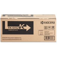 Kyocera TK-5152K Original Laser Toner Cartridge - Black - 1 Each 12000 Pages