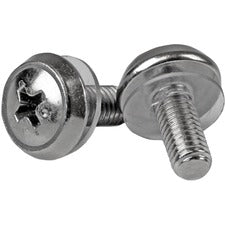 StarTech.com M5 x 12mm - Mounting Screws - 100 Pack Mounting Screw - 0.47" - Stainless Steel - Silver - 100 / Pack - TAA Compliant
