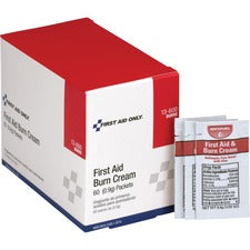 First Aid Only Burn Cream Packets For Burn, Cut, Scrape - 60 / Box