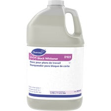 Diversey Suma Block Whitener For Cutting Board, Plastic Surface - Ready-To-Use - 128 fl oz (4 quart) - Chlorine Scent - Non-corrosive - Pale Yellow - 1 Each