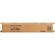 Ricoh Original Laser Toner Cartridge - Yellow - 1 Each 6000 Pages Cyan