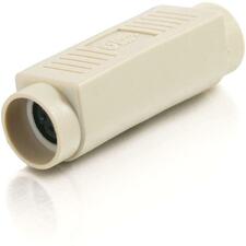 C2G Gender Changer 1 x 6-pin Mini-DIN (PS/2) Female - 1 x 6-pin Mini-DIN (PS/2) Female - Beige - 1 Each