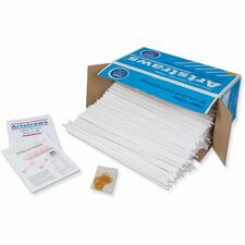 Artstraws Classpack Art Straws Art, Craft, Shaping - 1800 Piece(s) - 9" Height x 16.50" Length - White - 1800 / Box