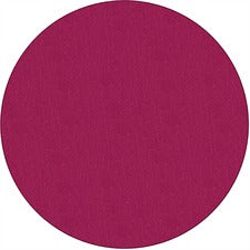 Flagship Carpets Classic Solid Color 6' Round Rug Floor Rug - Classic, Traditional - 72" Length - Circle - Cranberry - Nylon