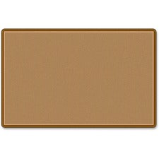Flagship Carpets All-Over Weave Solid Color Rug Classic - 12 ft Length x 90" Width - Tan - Nylon