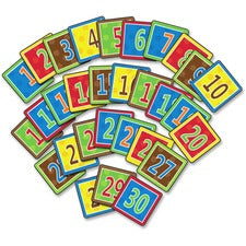 Flagship Carpets Numbered Seating Squares 16 ft Length x 16 ft Width - Square - Multicolor