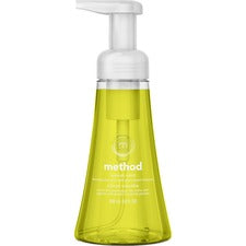 Method Foaming Hand Soap Lemon Mint Scent - 10 fl oz - Pump Bottle Dispenser - Hand - Lemon Yellow - Paraben-free, Phthalate-free, Triclosan-free - 1 Each