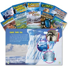 Shell Education 2&3 Grade Earth and Science Books Printed Book Book - Grade 2-3 - 10/Set