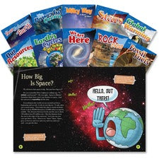 Shell Education 4&5 Grade Earth and Science Books Printed Book Book - Grade 4-5 - 10/Set