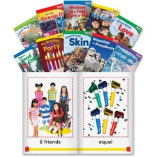 Shell Education Grade K Time for Kids Book Set 3 Printed Book Shell Educational Publishing Publication - Book - Grade K