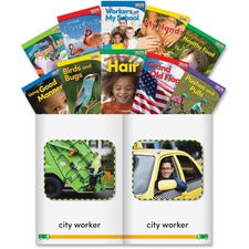 Shell Education Grade K Time for Kids Book Set 1 Printed Book Shell Educational Publishing Publication - Book - Grade K