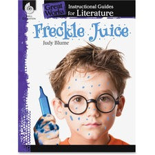 Shell Education Grades 3-5 Freckle Juice Great Works Instructional Guides Printed Book by Judy Blume 72 Pages - Shell Educational Publishing Publication - Book - Grade 3-5