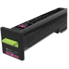 Lexmark Unison Original Extra High Yield Laser Toner Cartridge - Magenta - 1 Each 22000 Pages