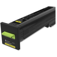 Lexmark Unison Original Extra High Yield Laser Toner Cartridge - Yellow - 1 Each 22000 Pages