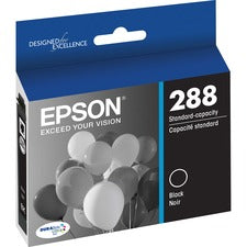 Epson DURABrite Ultra 288 Original Standard Yield Inkjet Ink Cartridge - Black - 1 Each Inkjet - Standard Yield - 1 Each