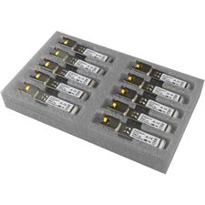 StarTech.com Cisco GLC-T Compatible SFP Transceiver Module - 1000BASE-T - 10 Pack For Data Networking - 1 x RJ-45 1000Base-T Network LAN - Twisted PairGigabit Ethernet - 1000Base-T - Hot-pluggable, Hot-swappable - 10 / Pack