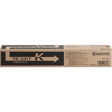 Kyocera TK-8317K Original Laser Toner Cartridge - Black - 1 Each 20000 Pages
