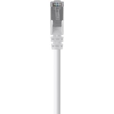 Belkin RJ45 Category 5e Patch Cable 18 ft Category 5e Network Cable for Network Device - First End: 1 x RJ-45 Network - Male - Second End: 1 x RJ-45 Network - Male - 100 Mbit/s - Patch Cable - Gold Plated Contact - 24 AWG - White - 1 Each