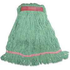 Genuine Joe Narrow Band Large Mophead Rayon, Cotton - 12 / Carton