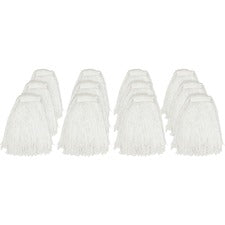 Genuine Joe Cut End Mophead Rayon - 12 / Carton