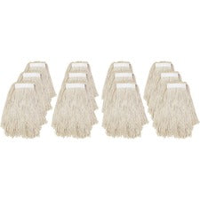 Genuine Joe Narrow Band Mophead Cotton - 12 / Carton